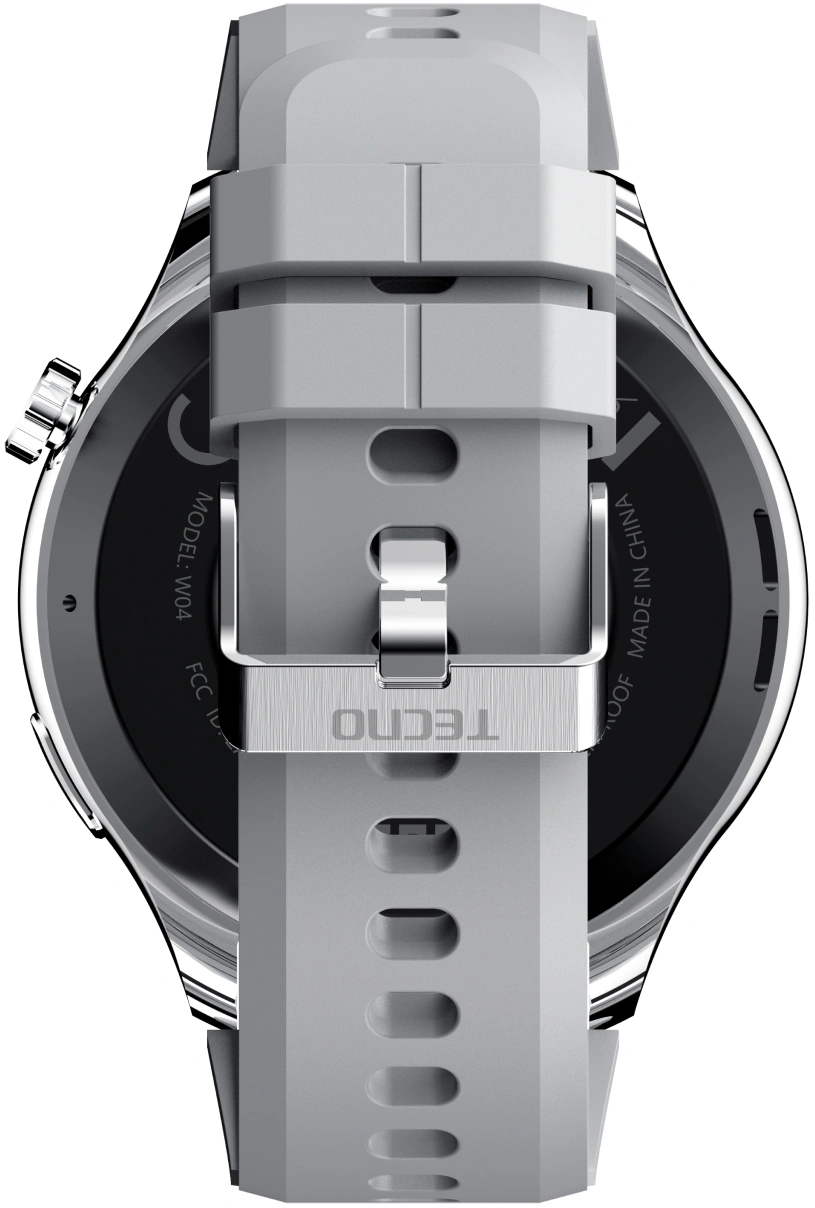 Смарт-часы TECNO Watch 4 серебристый (w04) от официального дилера в России